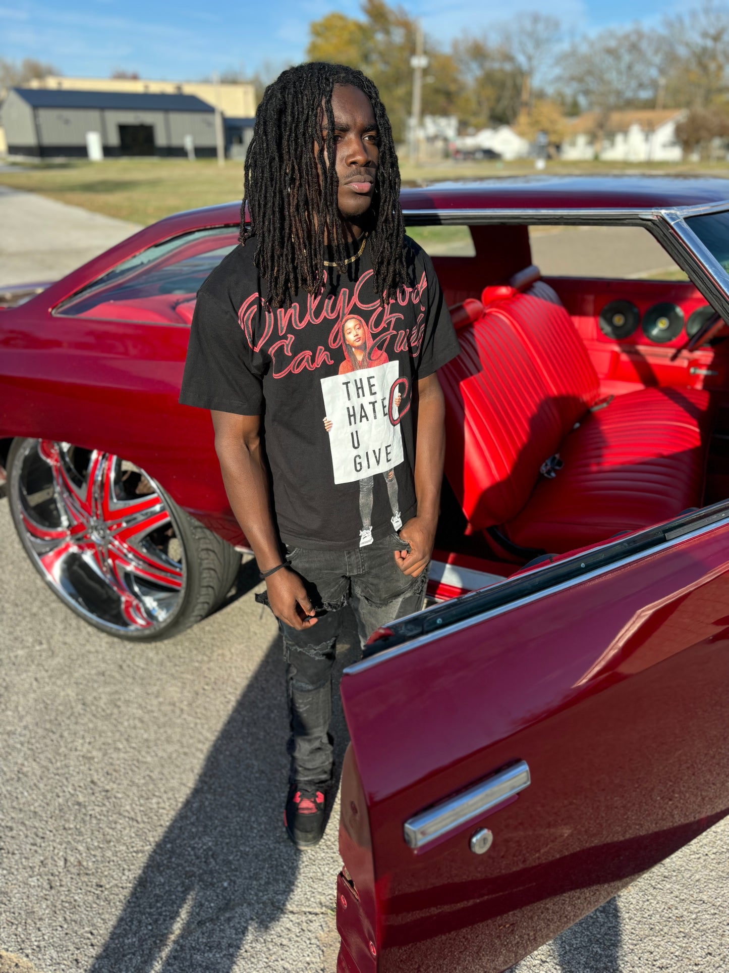 2PAC X TheHateUGive TEE