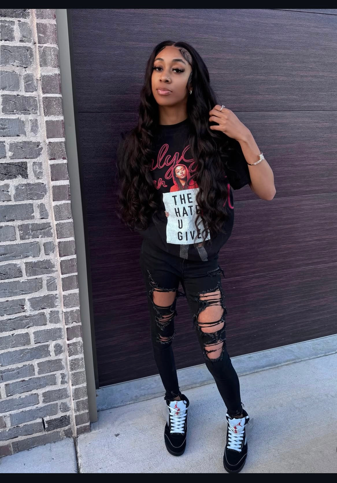 2PAC X TheHateUGive TEE