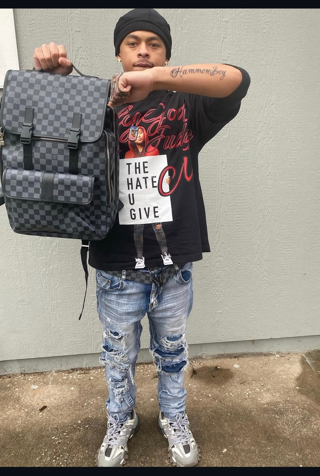 2PAC X TheHateUGive TEE