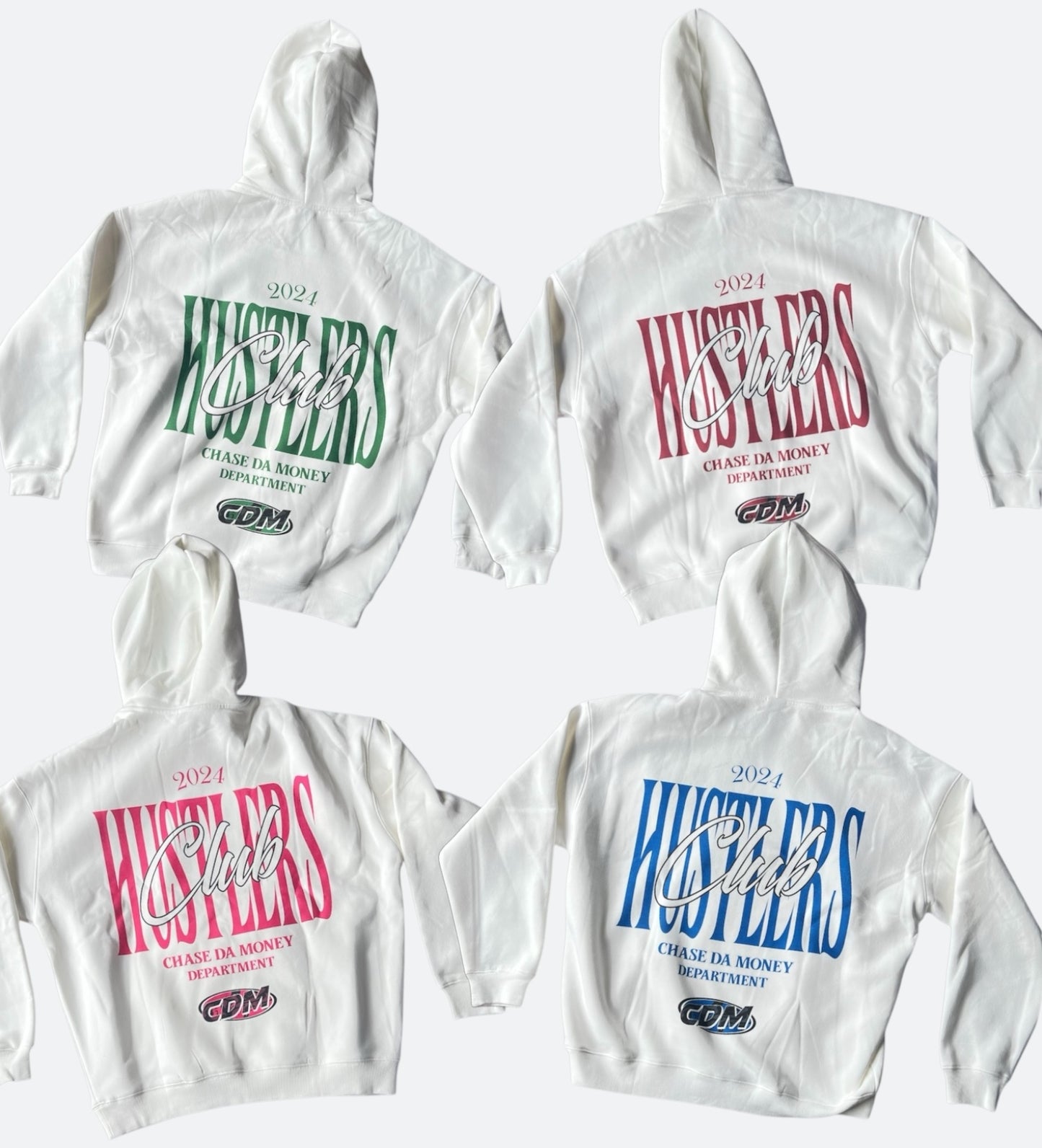 MULTI-COLOR HUSTLER CLUB HOODIE